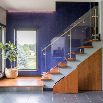 Dramatic Family Home: Staircase