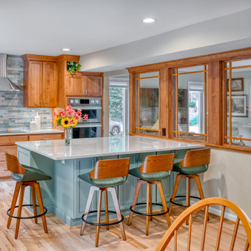 Vienna Open Concept Kitchen Living Space