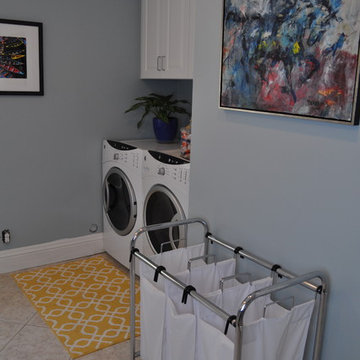 Laundry Room Storage and Organization