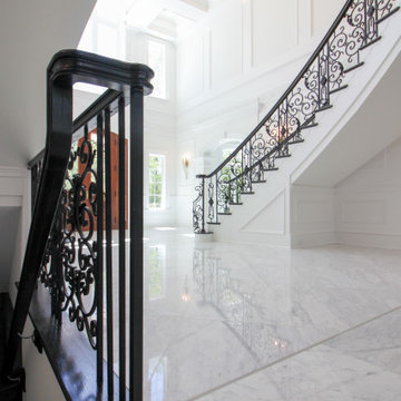 92_Grand Double Staircase in Exquisite Custom Home, Great Falls VA 22066