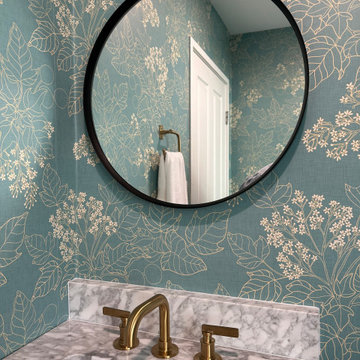 Tropical Powder Room Refresh — Oahu, Hawaii
