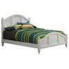 Home Styles Bermuda Bed in Brushed White Finish-Queen
