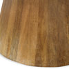Redondo 60" Round Dining Table, Distressed Natural Finish