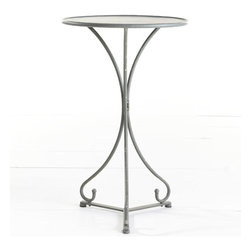 Flourished Cafe Table - Side Tables And End Tables
