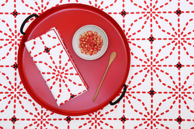Red Thali Trays