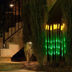 Natural LED Wheat Stalks - Outdoor Lighting