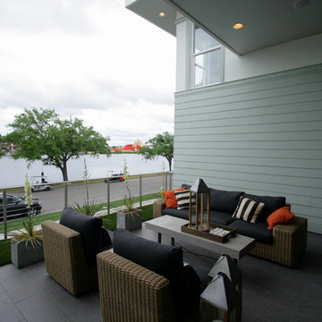 Covered balcony