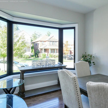 Modern Dining Room with New Bay Window - Renewal by Andersen Greater Toronto and