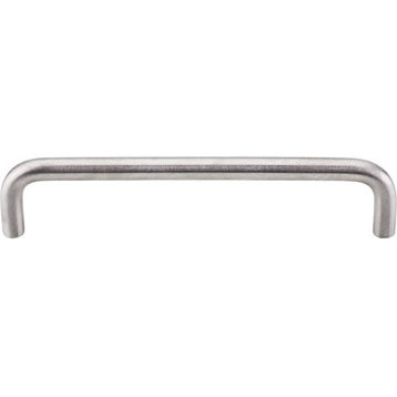 Top Knobs SS25 Bent Bar 5-1/16 Inch Center to Center Wire Cabinet - Stainless