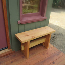 outdoor garden ideas (bench/shed/etc.)