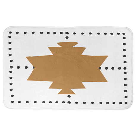 Dot Southwest Pattern 34x21 Bath Mat