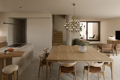 Architettura Contemporanea e Interior Design in una bifamiliare. Case l'OTTO.