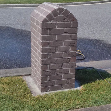 Brick Masonry Mailbox