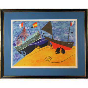 "Untitled - French Sailboats" Artwork