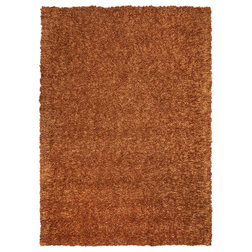 Rizzy Home Kempton KM2310 Red Solid Area Rug, Rectangular 5'x7'