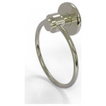 Allied Brass - Mercury Towel Ring, Polished Nickel - The contemporary motif from this elegant collection has timeless appeal. Towel ring is constructed of solid brass and is an ideal six inches in diameter. It is ideal for displaying your favorite decorative towels or for providing the space for daily use.