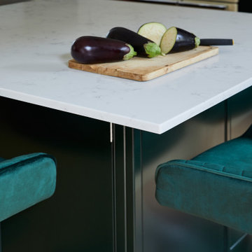 Greenwich Obsidian Green.