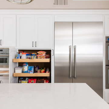 Traditional & Contemporary Kitchen and Primary Bath Remodel in Foothill Ranch