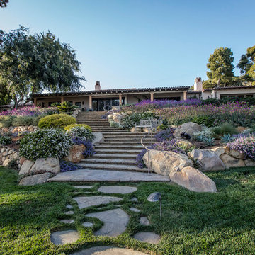 Channel Drive Mediterranean Landscape | Santa Barbara CA