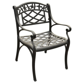 Sedona 2-Piece Armchair Set Black, 2 Armchairs