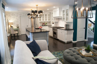 Transitional kitchen photo in Philadelphia