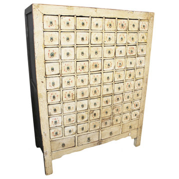 Consigned Antique Mongolian Apothecary Cabinet