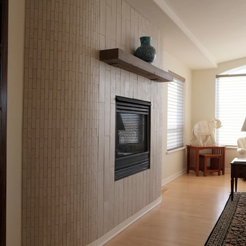 Fireplace with a Curve