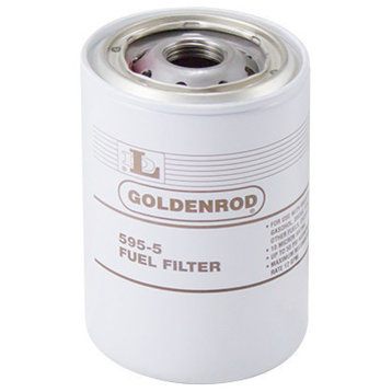 Goldenrod® 595-5 Replacement Canister Standard Spin On Fuel Filter, 10 Micron
