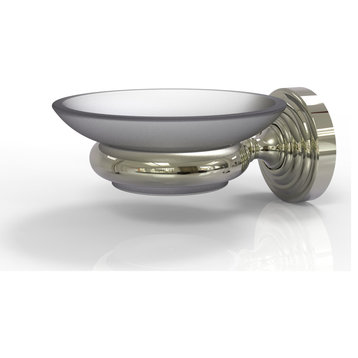 Waverly Place Wall-Mount Soap Dish, Polished Nickel