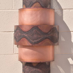 Burned Copper Lighting - Wall Sconces
