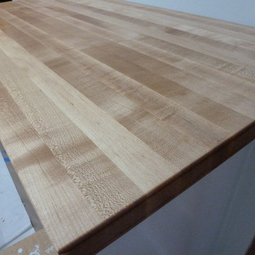 Custom Hard Maple Wood Countertops