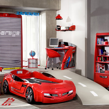 Car bed kids bedroom