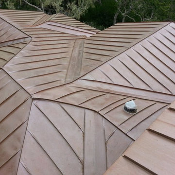 Monterey Copper Standing Seam Roof