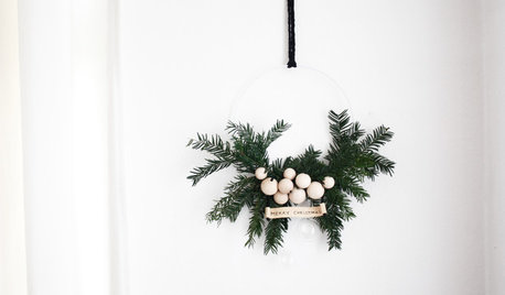 How to Make a Beautifully Simple Fir Wreath