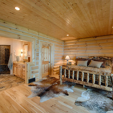 Refined Log Home