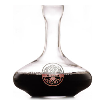 Custom Engraved Barware Glasses, Personalized Home Bar Glassware