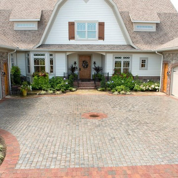 Unilock Cobblestone Driveway