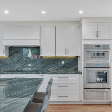 Elegant Kitchen Relocation & Remodel in Campbell, CA