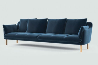 Гостевой диван в стиле лофт от RLOFT DM-001-4