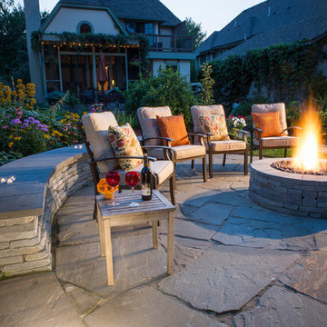 Gas Fire Pit Patio – Tranquil Outdoor Refuge