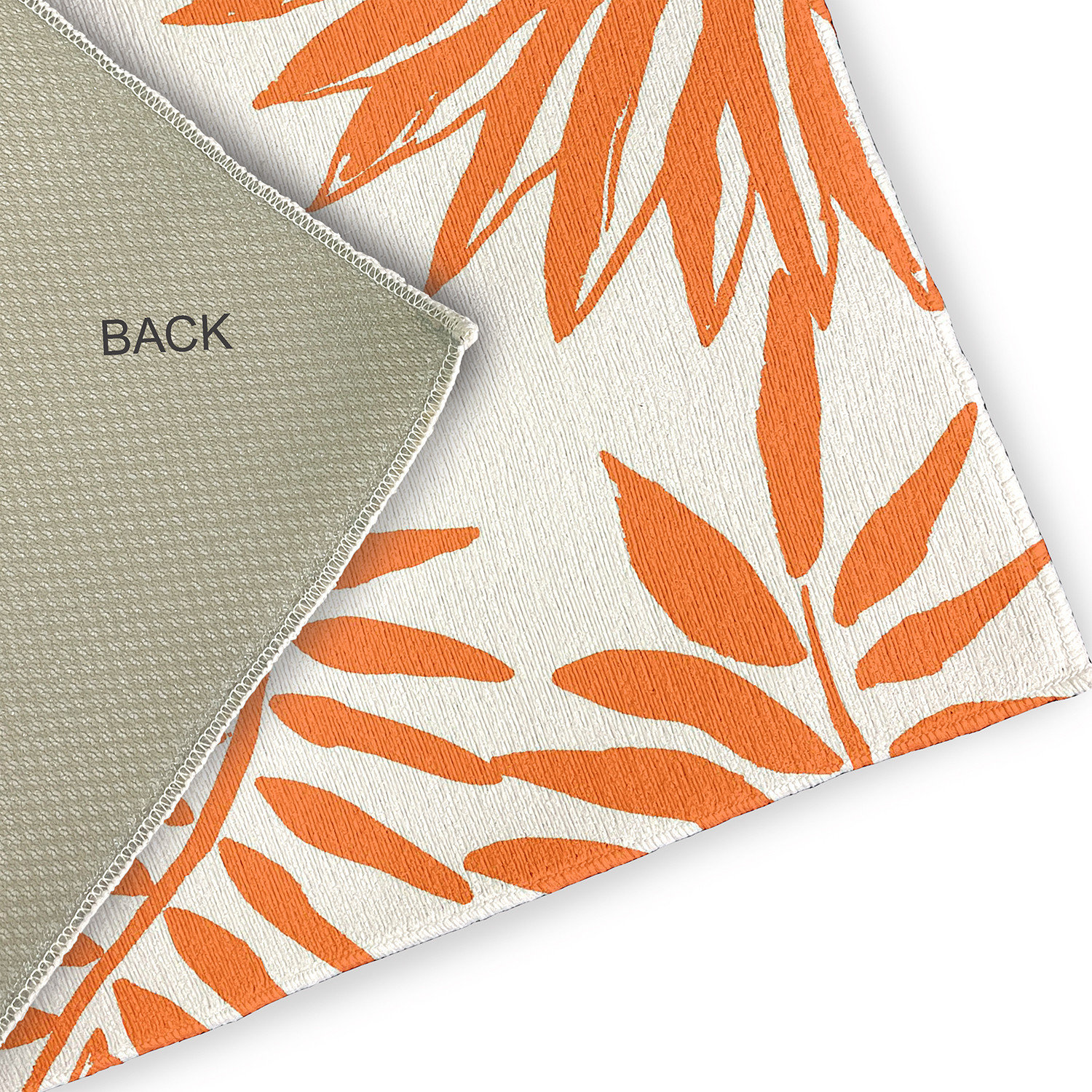 Pineaaple Insoired Rug 2' x 3' Pineapple Leaves Spring Chenille Indoor/Outdoor Rug, 5'x7 ...