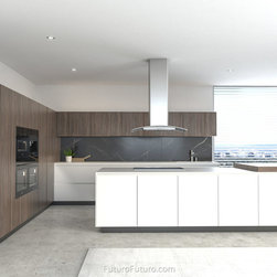 36&Prime; Moon Inox Island Range Hood - Range Hoods And Vents