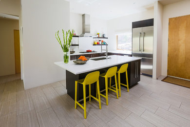Inspiration for a contemporary kitchen remodel