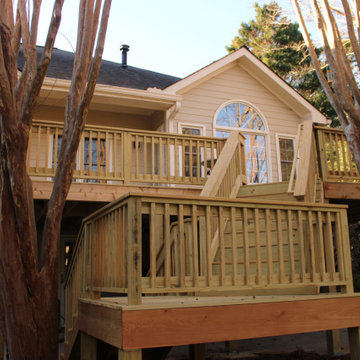 Pressure Treated Wood Deck Resurface in Duluth, GA