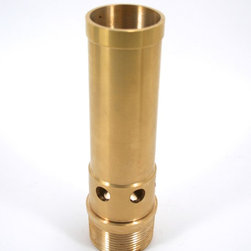 1 1/2" Brass Aerated Bubbler Nozzle - Outdoor Fountain And Pond Accessories