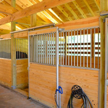 Horse barn