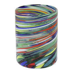 A Rainbow of Glass to Beautify Your Next Gathering - Cups And Glassware