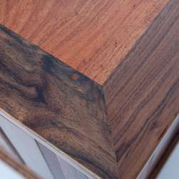 Mesquite and Walnut Executive Desk - Products