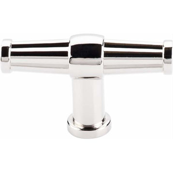 Top Knobs  -  Luxor T-Handle 2 1/2" - Polished Nickel