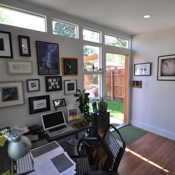 A Modern Backyard Home Office